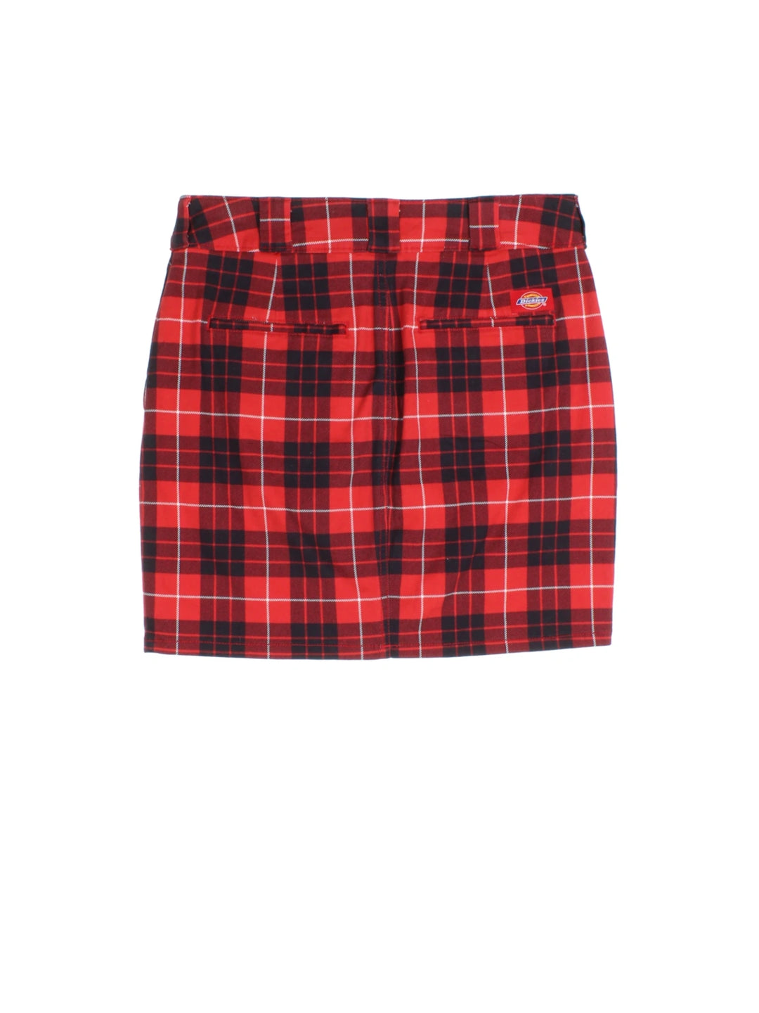 Y2K Dickies Plaid Mini Skirt (Size L)