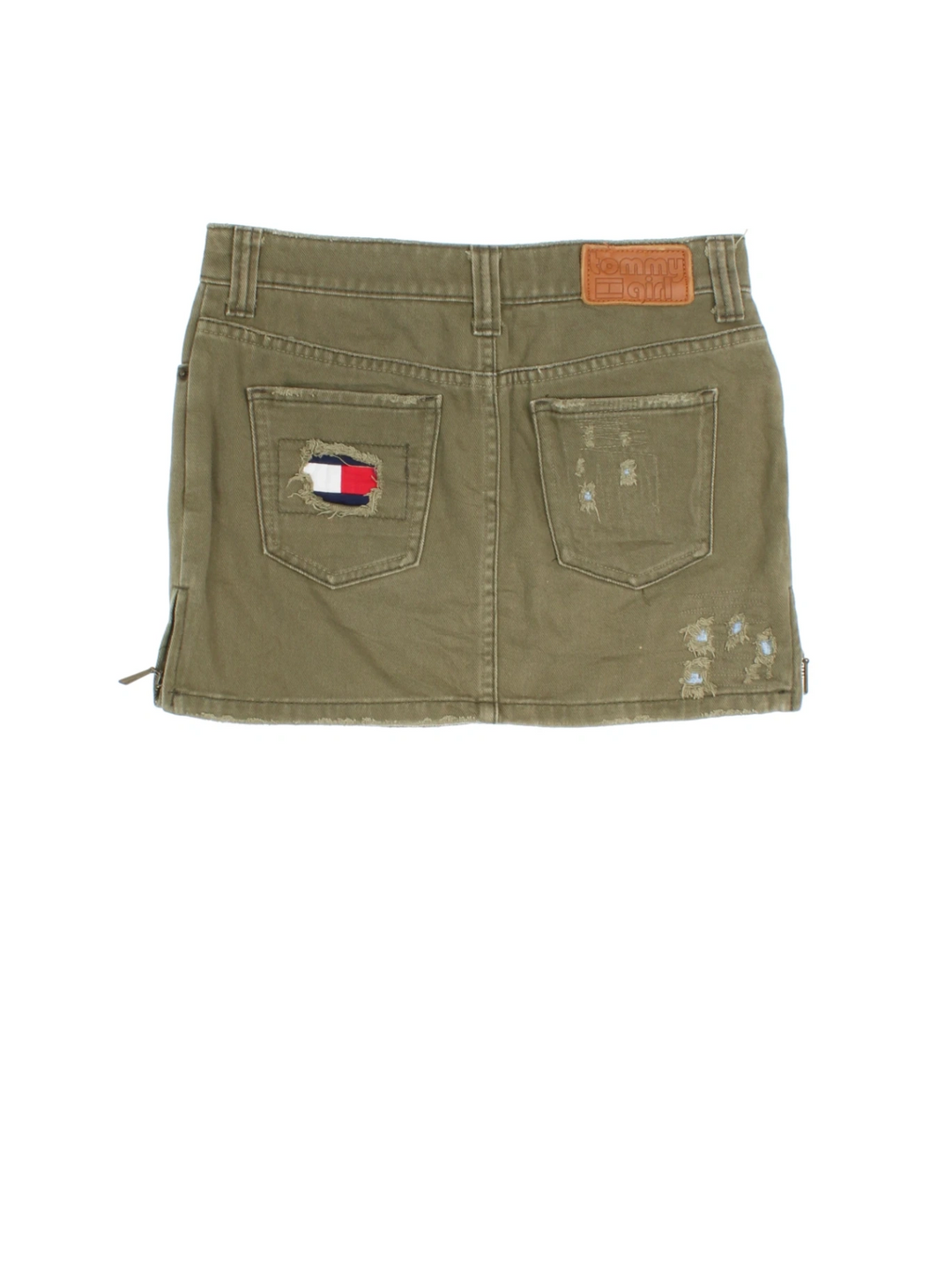 Tommy Jeans Denim Mini Skirt (Size L)