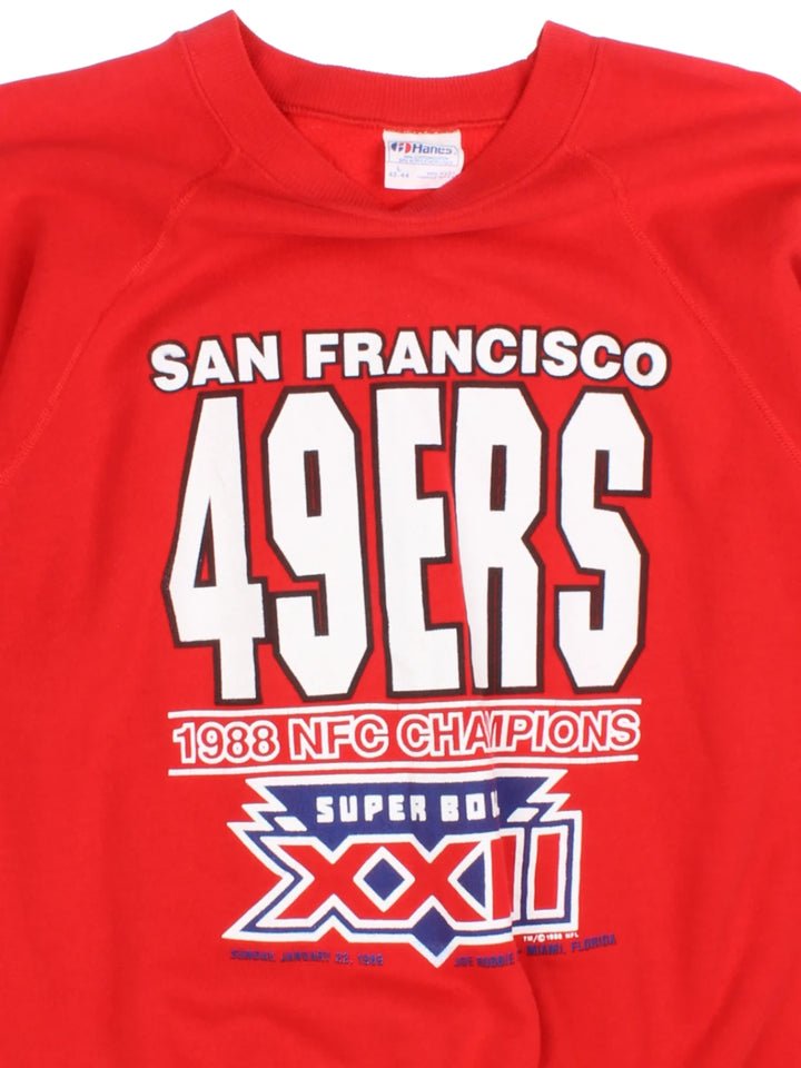 88 San Francisco 49ers Super Bowl XXIII Sweatshirt (Size M)