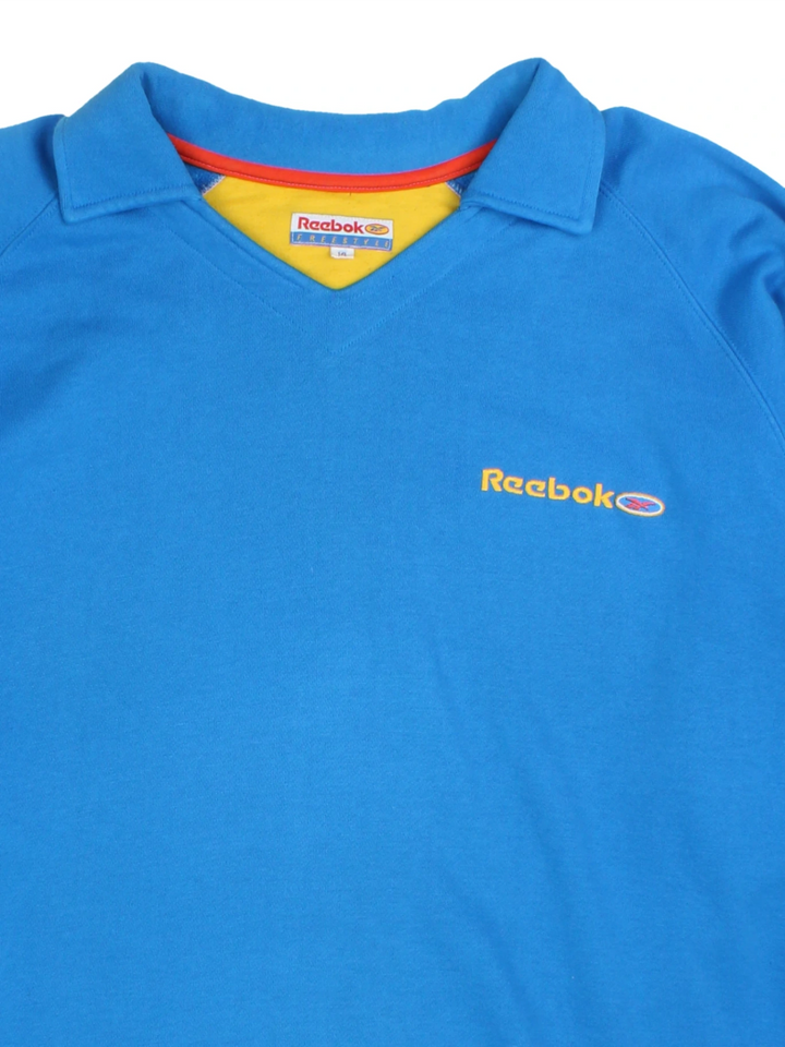 90's Reebok Polo Sweatshirt (Size XXL)