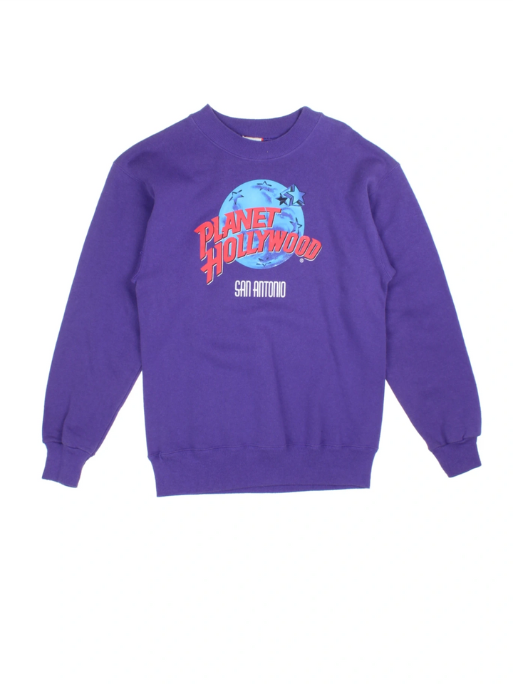 90's Planet Hollywood An Antonio Sweatshirt (Size XS)