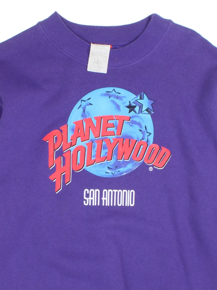 90's Planet Hollywood An Antonio Sweatshirt (Size XS)