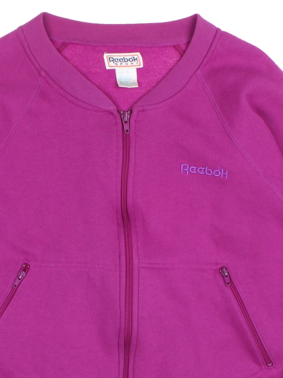 90's Reebok Sports Zip Sweat (Size S)