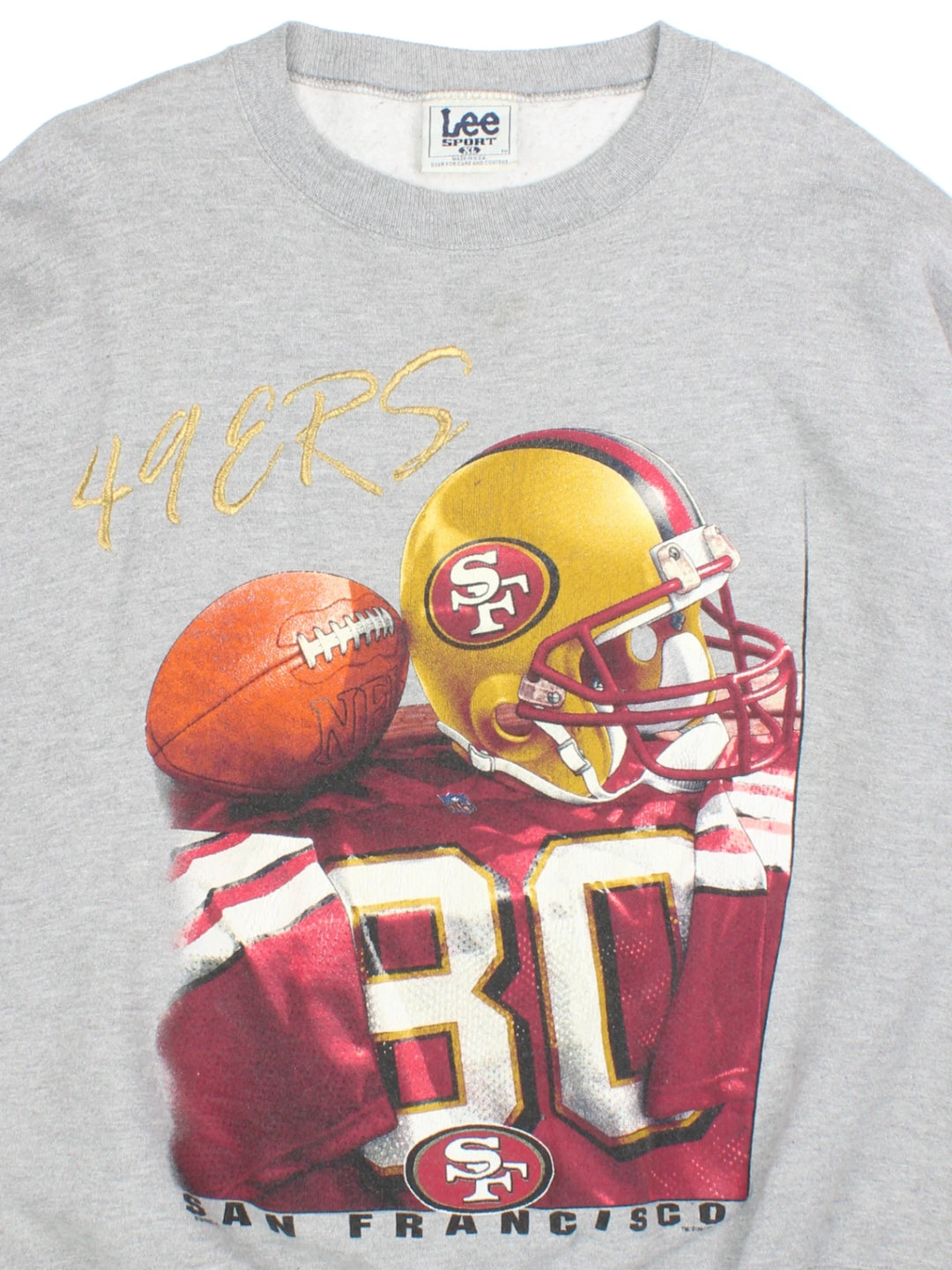 90's Lee Sport San Francisco 49ers NFL Sweatshirt (Size XXL)