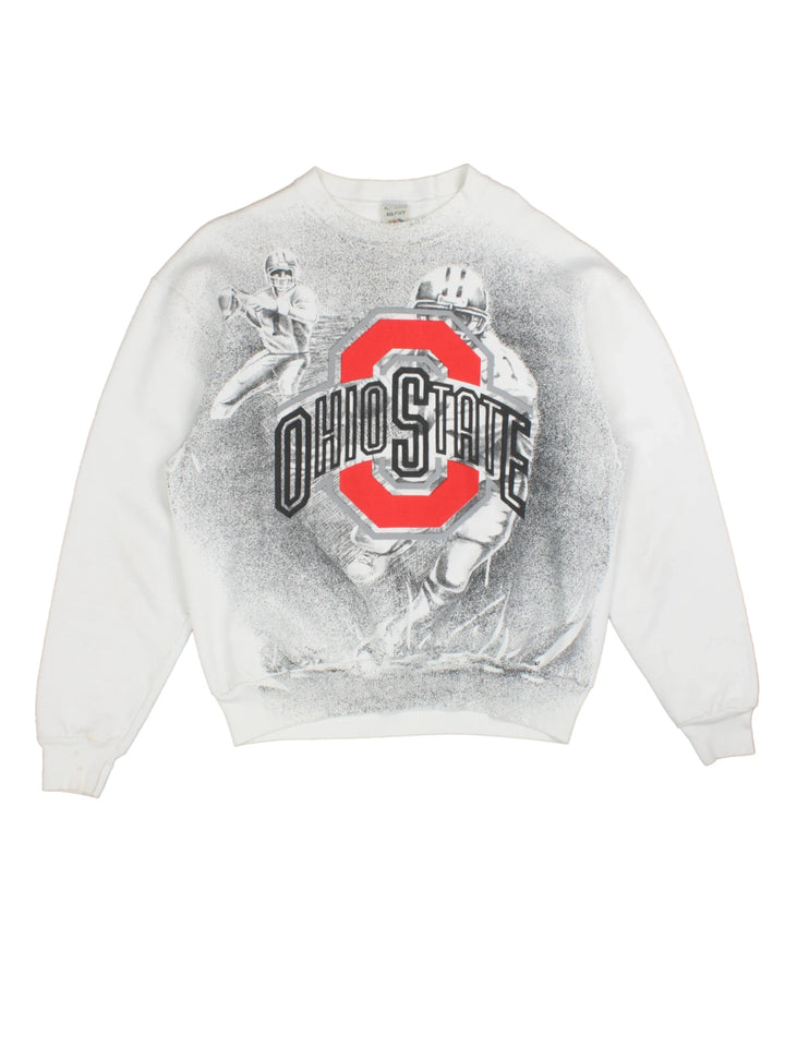90's Ohio State University Football Sweatshirt (Size L)