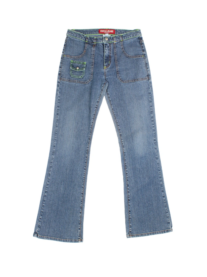 Y2K Guess Flared Jeans (Size M)