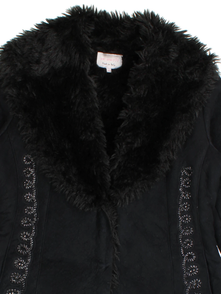 Y2K Per Una Embroidered Afghan Coat (Size M)