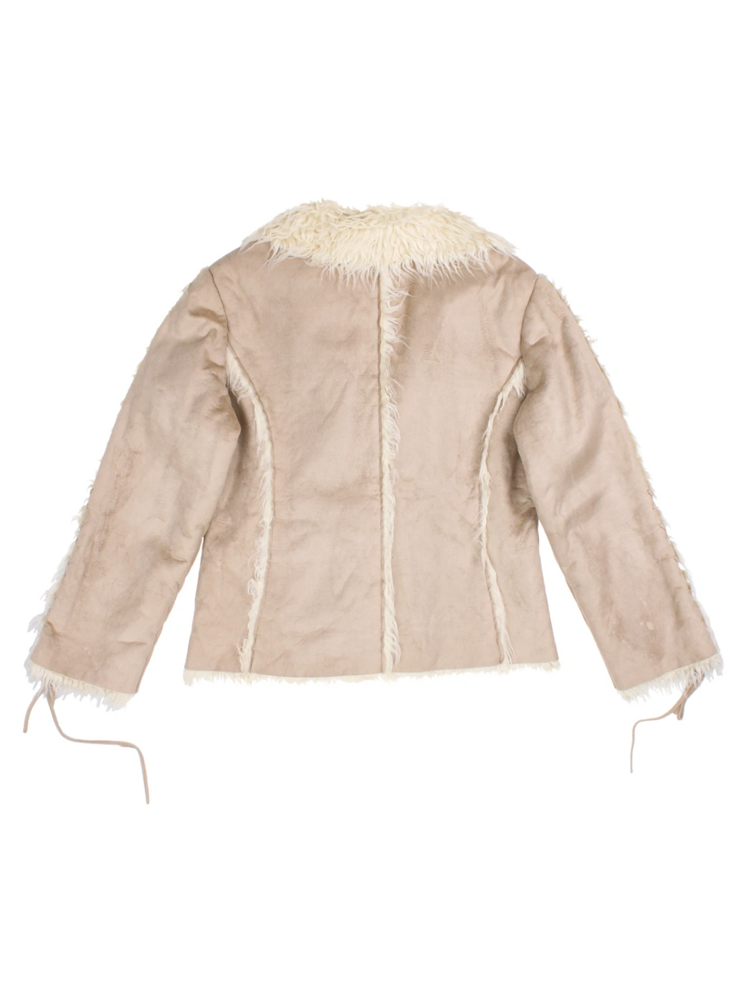 Y2K Embroidered Afghan Coat (Size M)