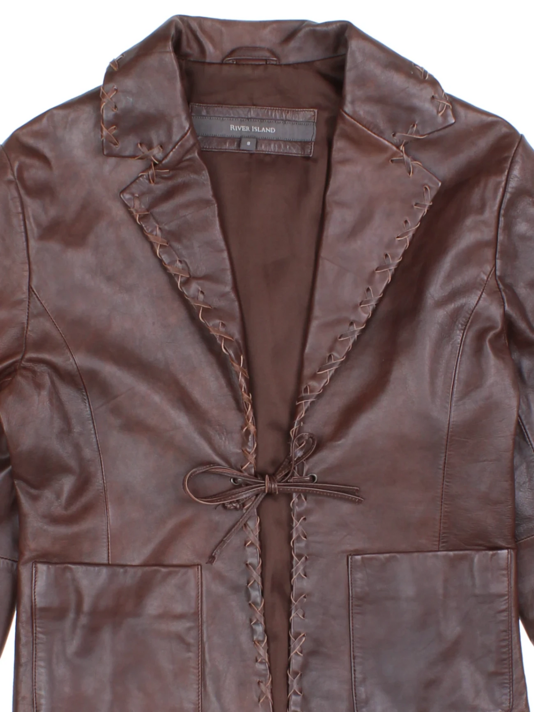 Y2K Leather Balzer (Size XXS)