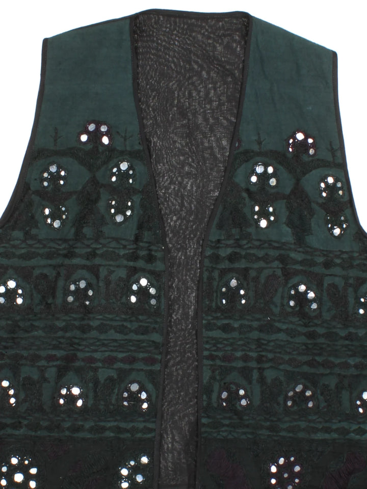 Boho Embellished Gilet (Size M)