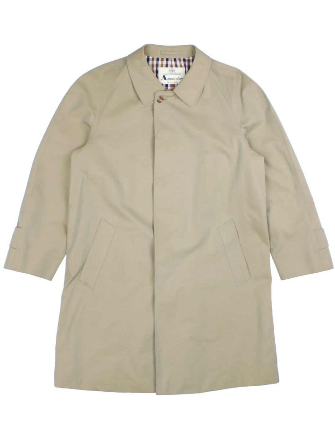 90's Aquascutum Trench Coat (Size M) - VintageFolk