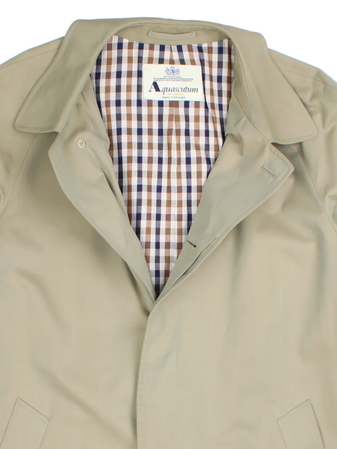 90's Aquascutum Trench Coat (Size M) - VintageFolk