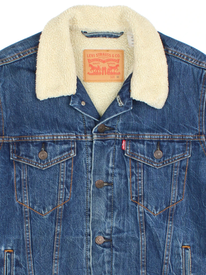 Levi Strauss Sherpa Trucker Jacket (Size S)
