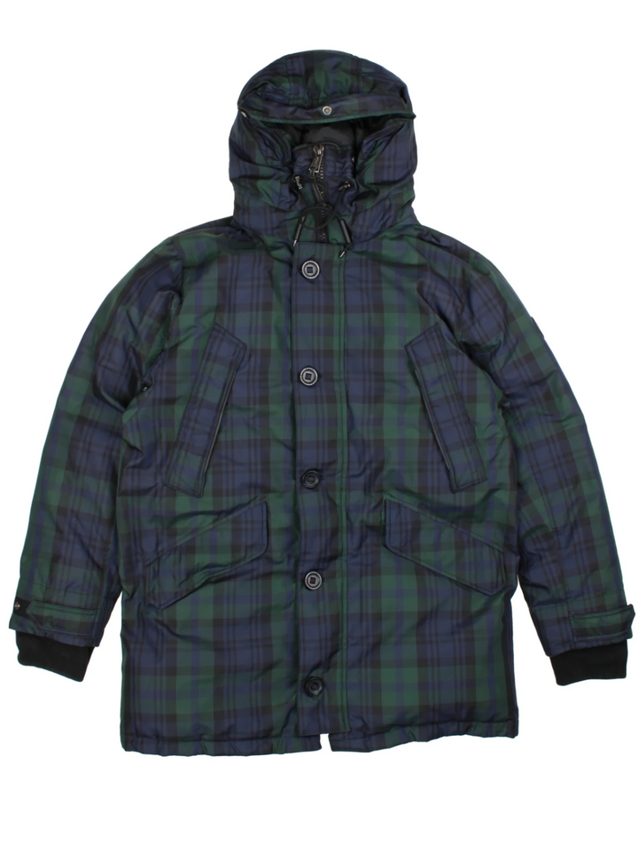 Ralph Lauren Tartan Down Puffer Coat (Size L)