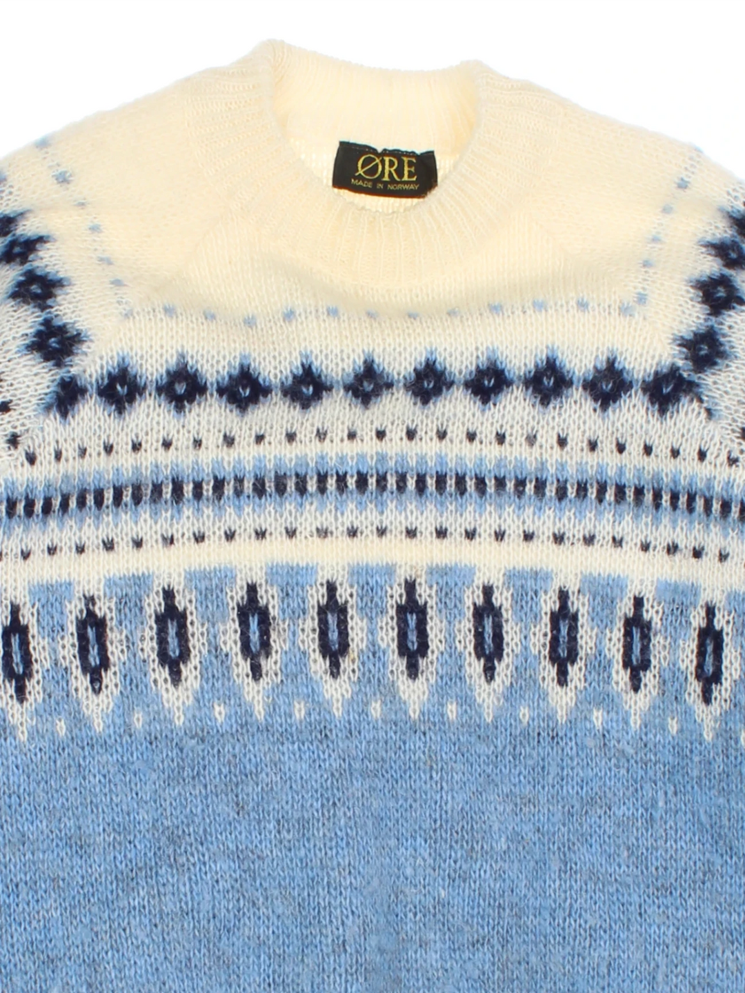 Norwegian Fair Isle Jumper (Size S)