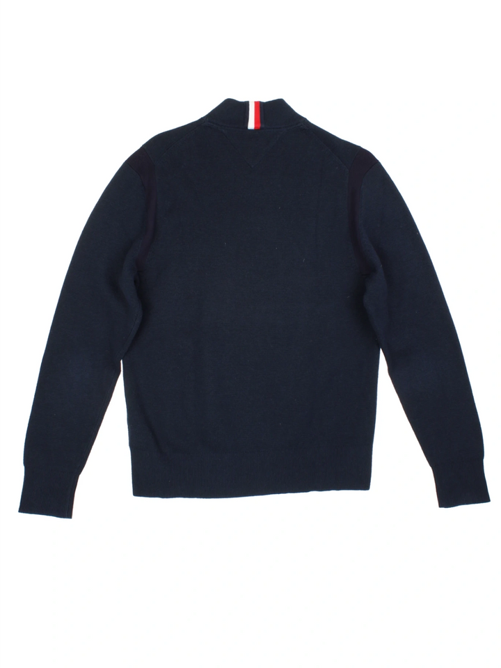 Tommy Hilfiger Mock Neck Jumper (Size S) - VintageFolk