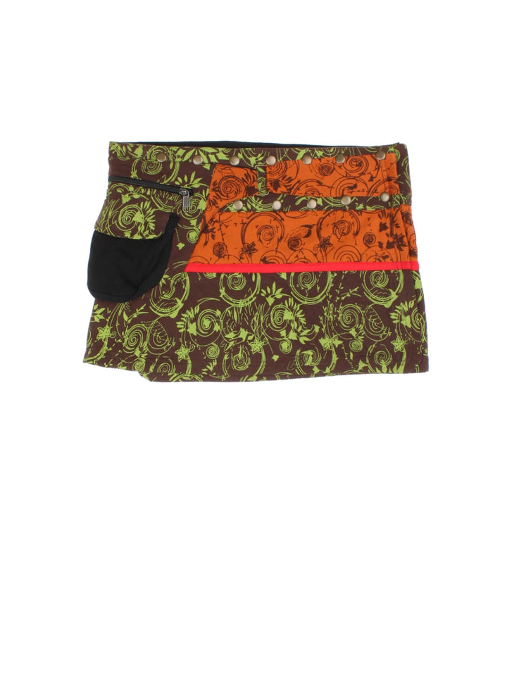 Y2K Festival Wrap Skirt (Size L)