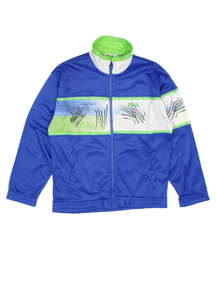 90's Fila Tracksuit Top (Size M)