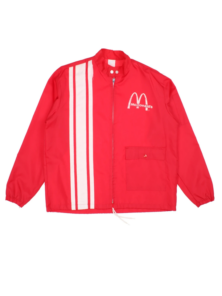 70's McDonald's Employee Nylon Jacket (Size L)