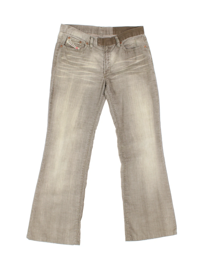 Y2K Diesel Corduroy Trousers (Size L)