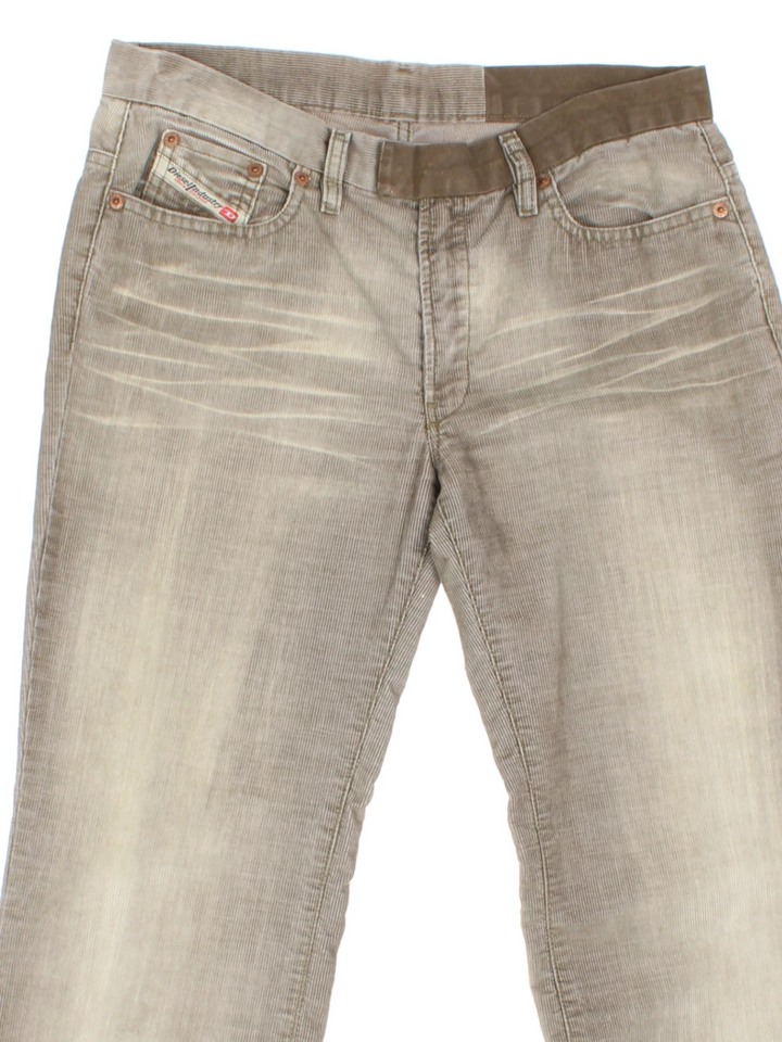 Y2K Diesel Corduroy Trousers (Size L)