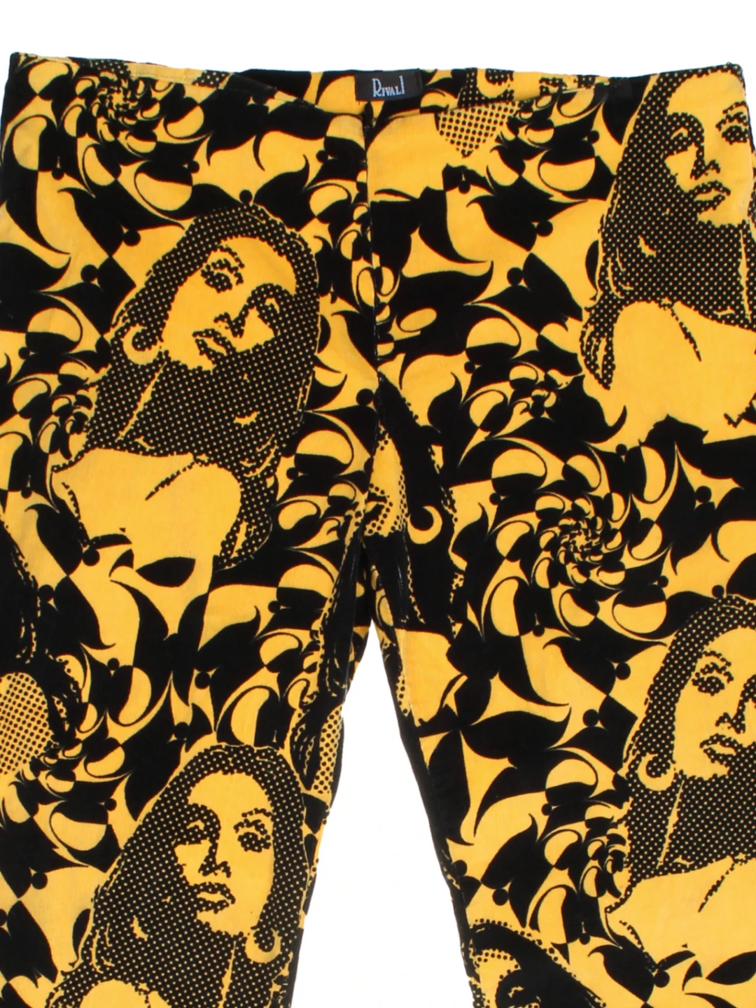 Y2K Pop Art Printed Flares (Size XXL)