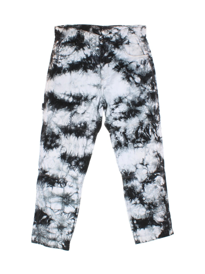 90's Kickers Tie Dye Trousers (Size M)
