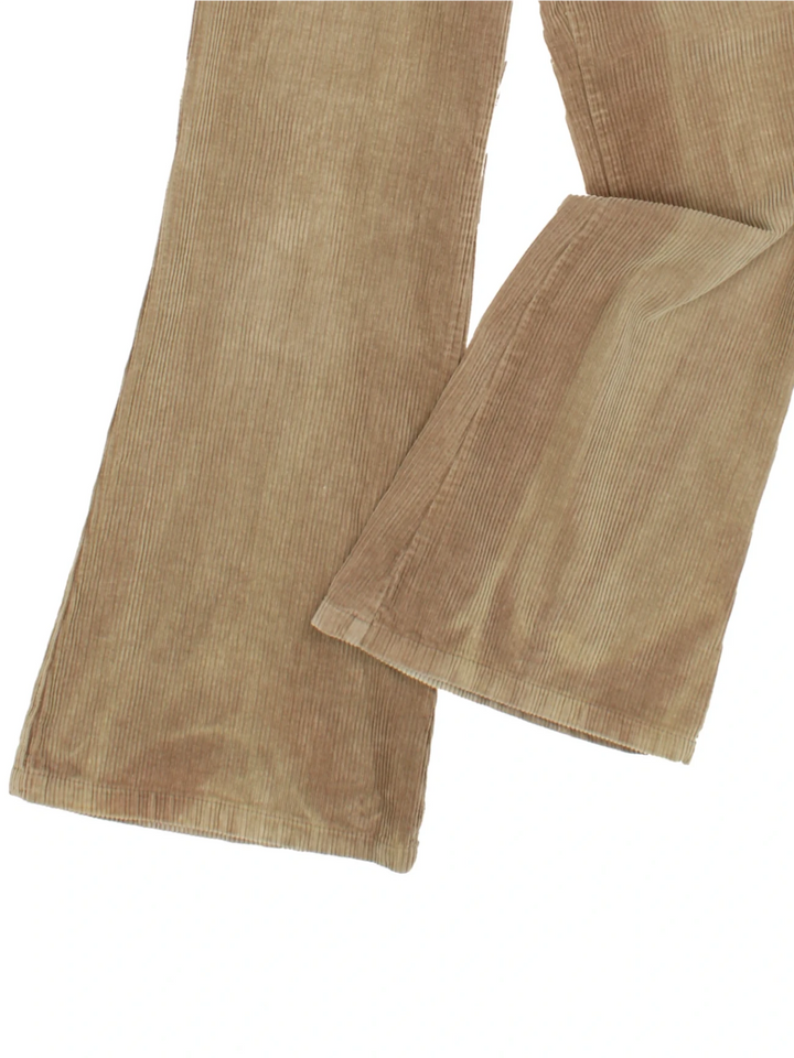 Y2K Quiksilver Corduroy Flared Trousers (Size M)