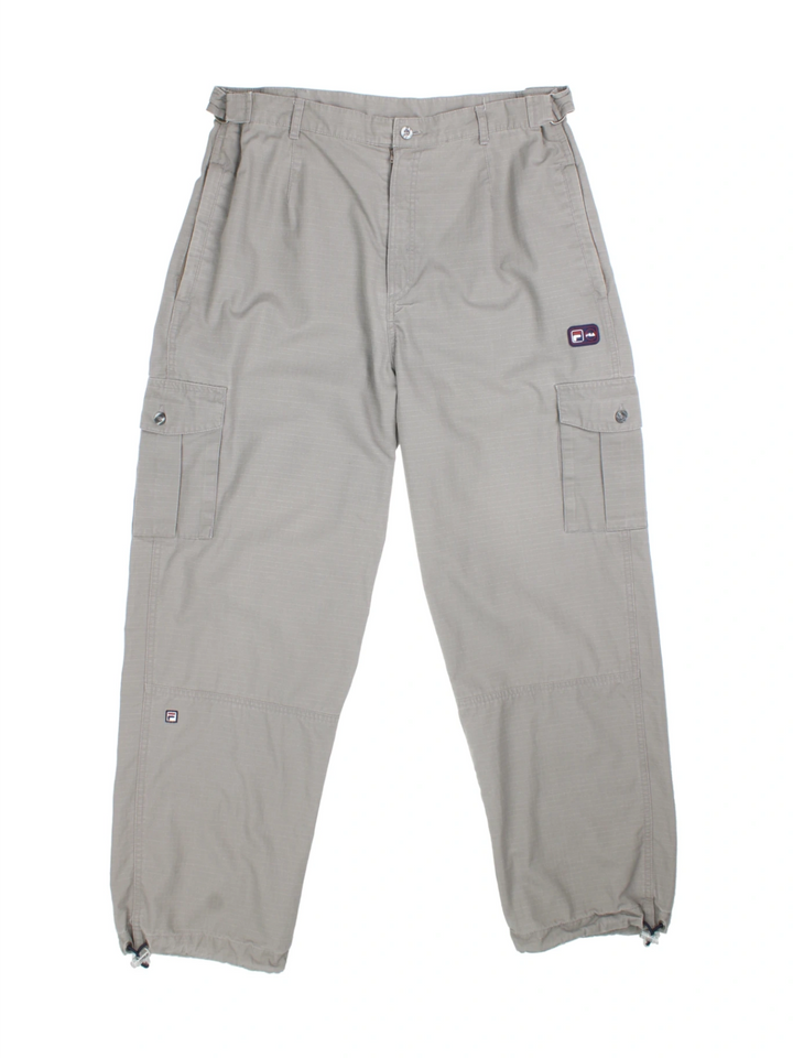 00's Fila Oscar Cargo Pants (Size L)
