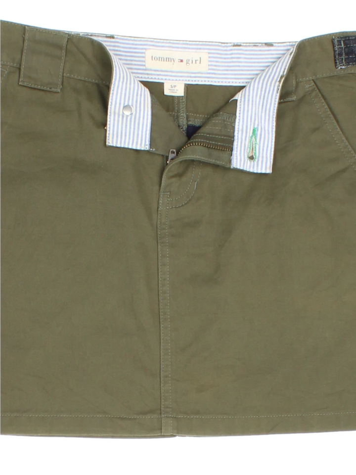 Y2K Tommy Hilfiger Mini Skirt (Size L)