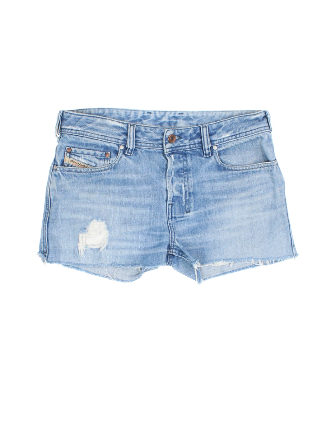 Distressed Diesel Denim Shorts (Size XL)