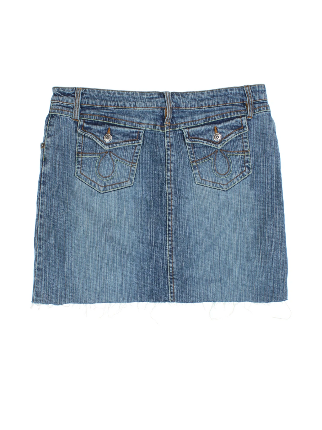 Y2K Denim Mini Skirt (Size XXXL)
