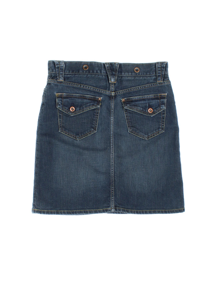 Y2K GAP Denim Mini Skirt (Size L)
