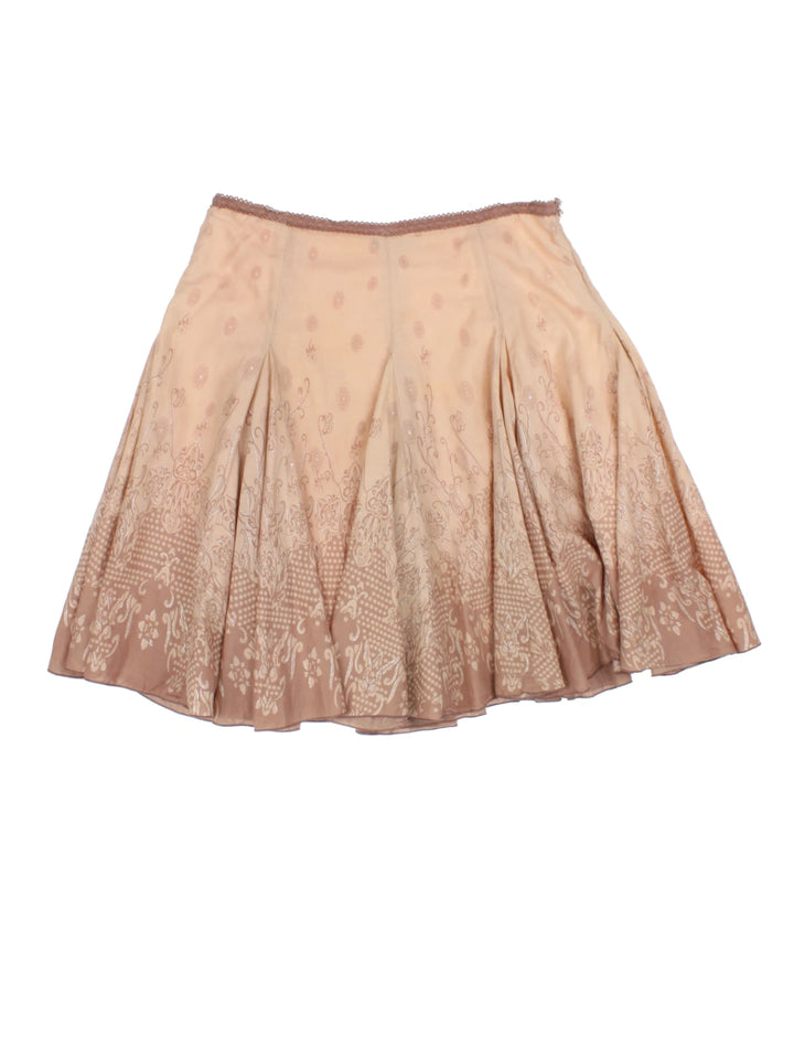 Y2K Jane Norman Full Circle Skirt (Size XL)