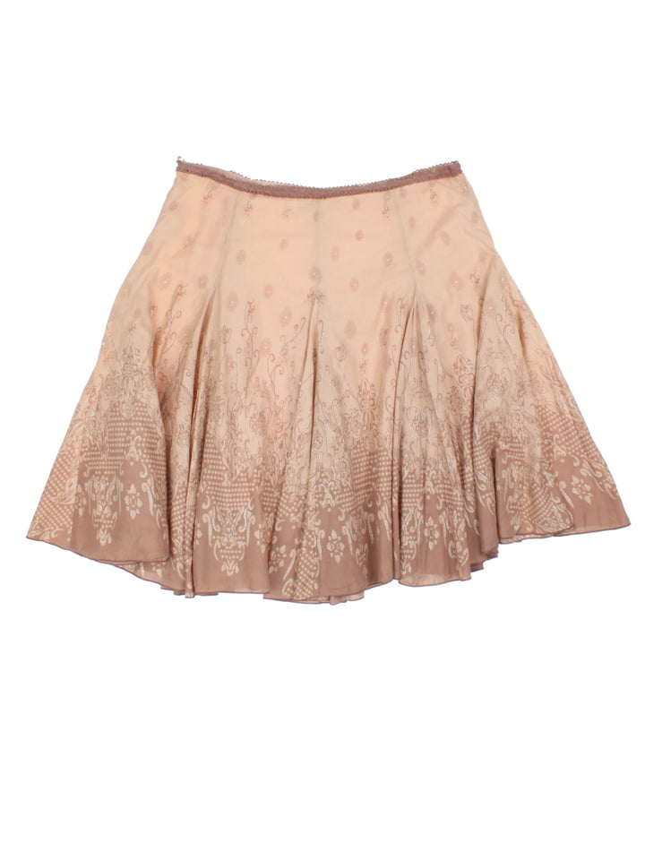 Y2K Jane Norman Full Circle Skirt (Size XL)