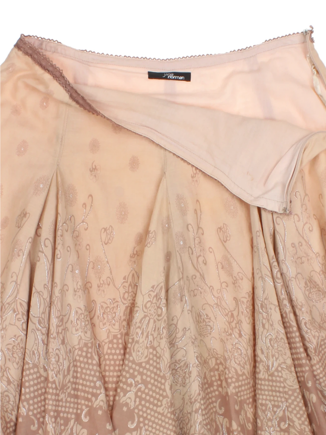 Y2K Jane Norman Full Circle Skirt (Size XL)