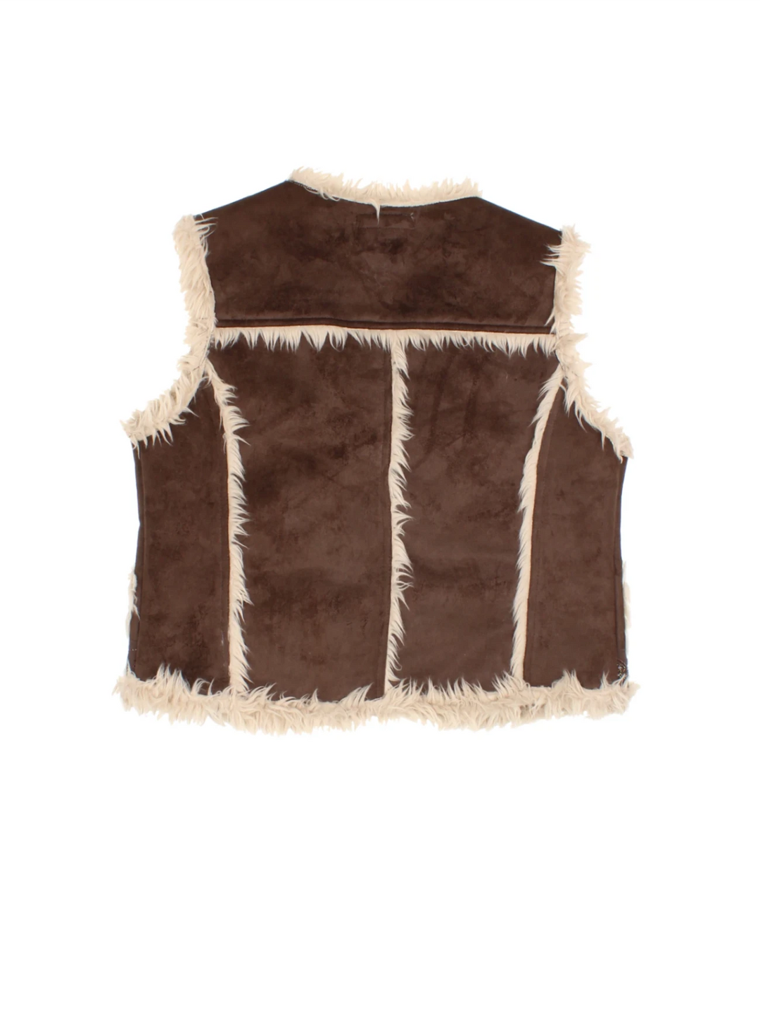 Y2K Morgan Shearling Gilet (Size S)