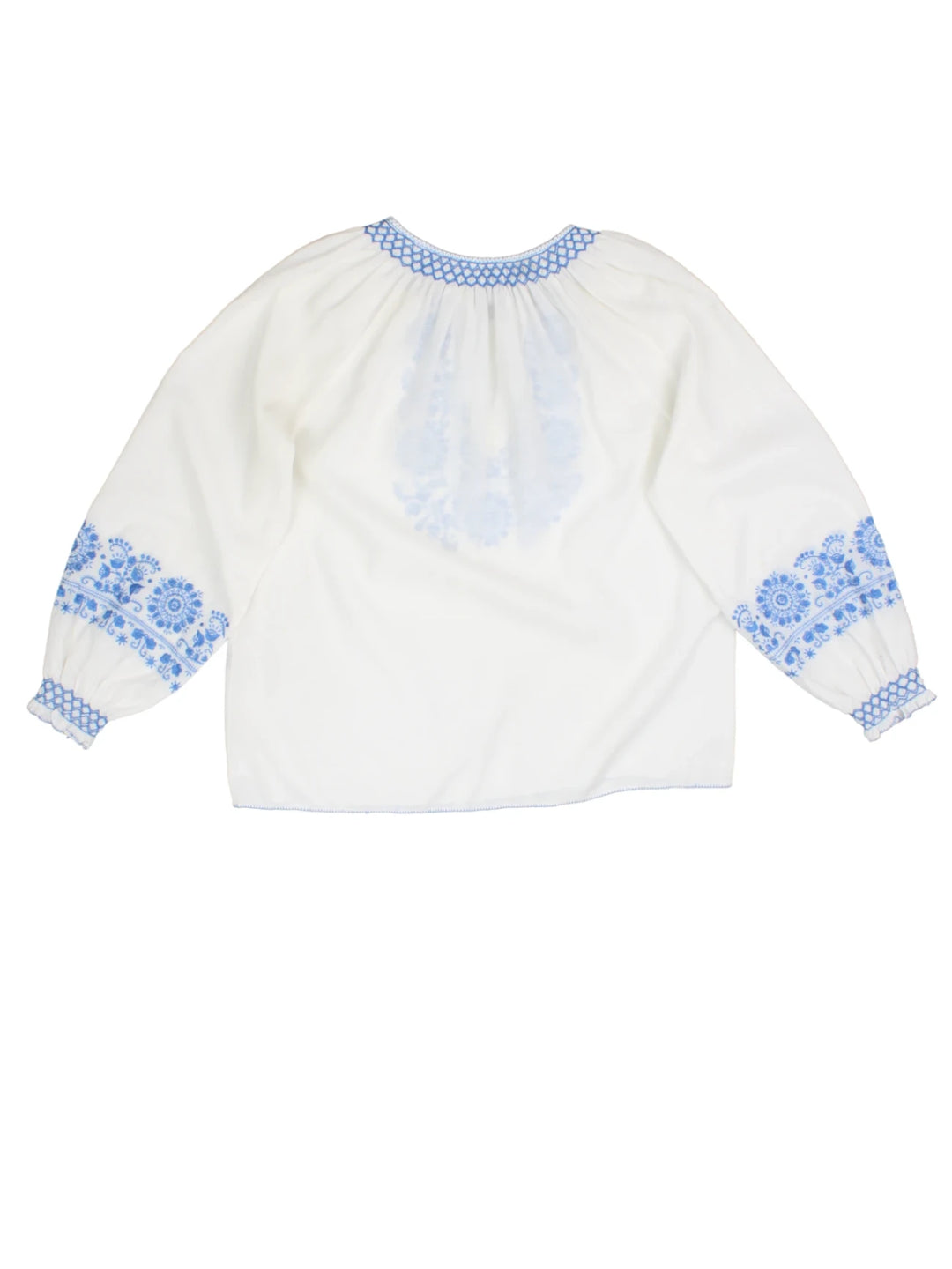 Traditional Hungarian Embroidered Blouse (Size M)