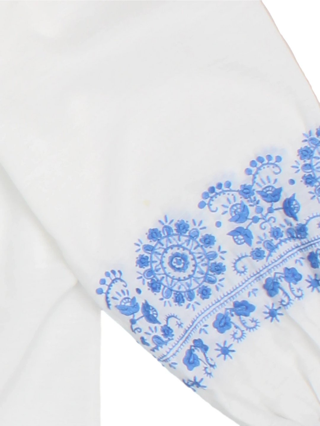Traditional Hungarian Embroidered Blouse (Size M)