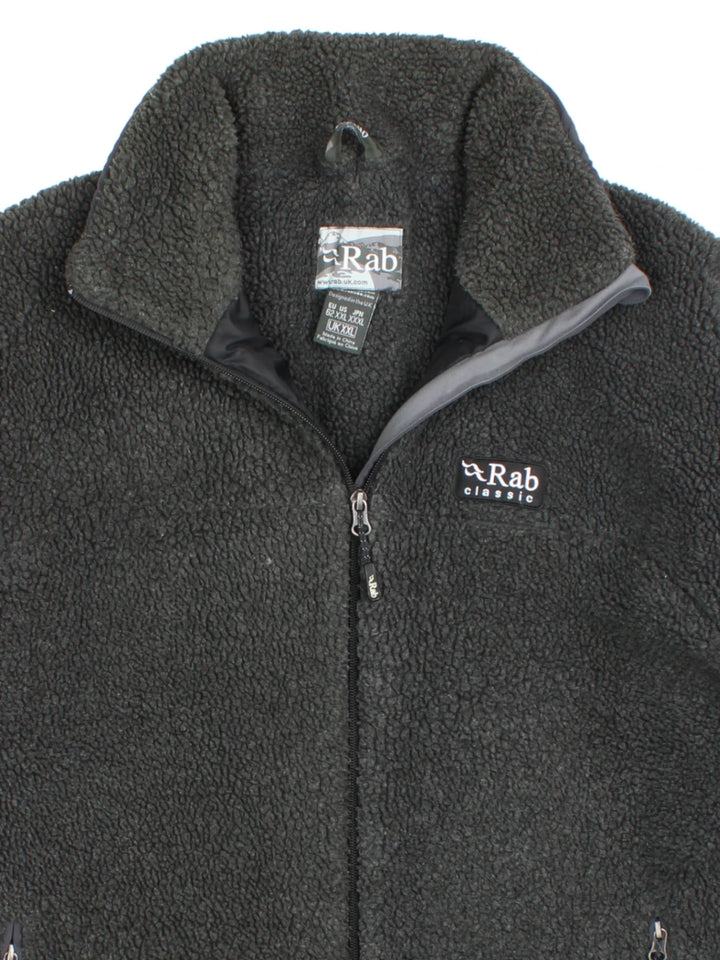 Rab Charcoal Teddy Fleece (Size XXL)