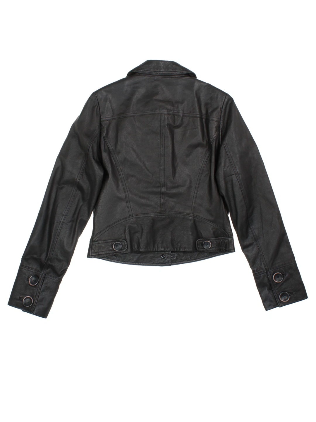 90's Jasper Conran Leather Jacket (Size M)