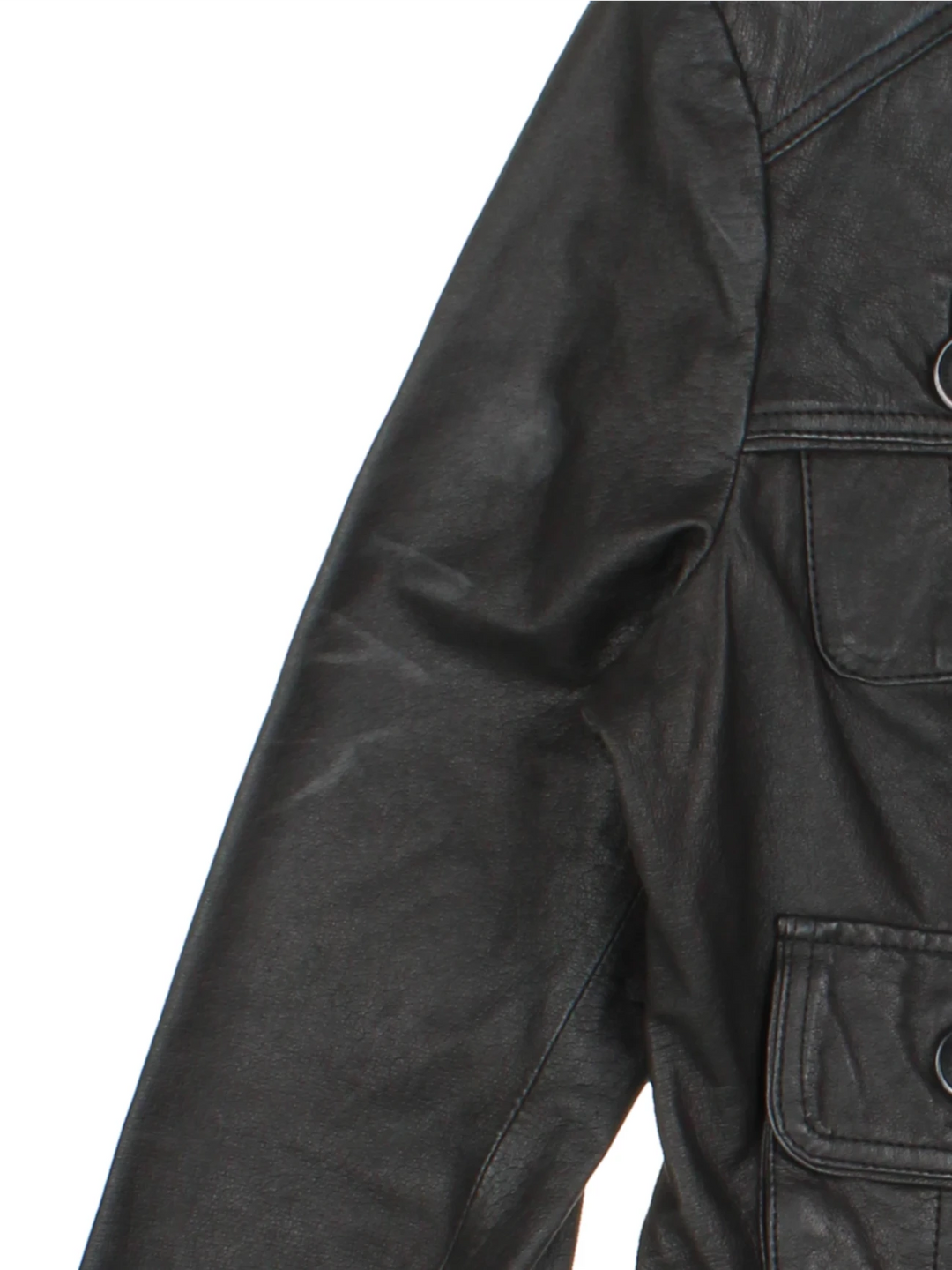 90's Jasper Conran Leather Jacket (Size M)