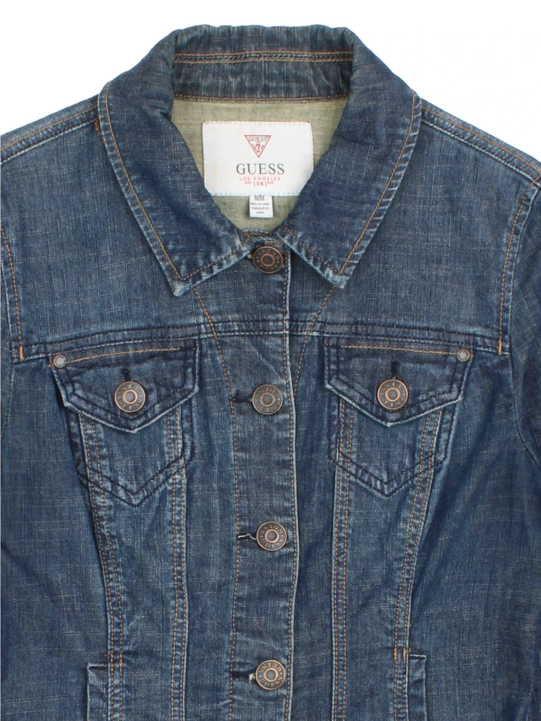 90's Guess Denim Jacket (Size XS)