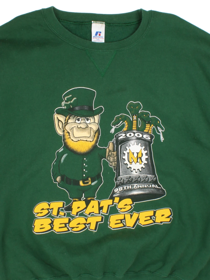 2006 Russell Athletic St Pat's Sweatshirt (Size XL)