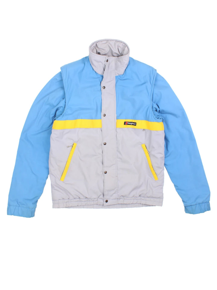 Berghaus Padded 80s Jacket to Gilet (Size M)