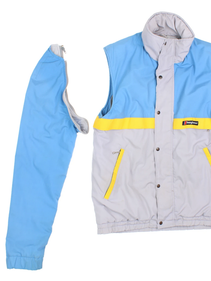 Berghaus Padded 80s Jacket to Gilet (Size M)