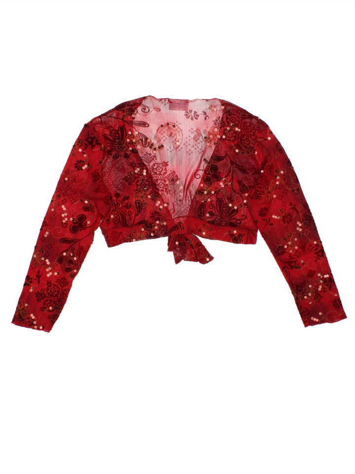 Y2K Sequin Bolero (Size L)