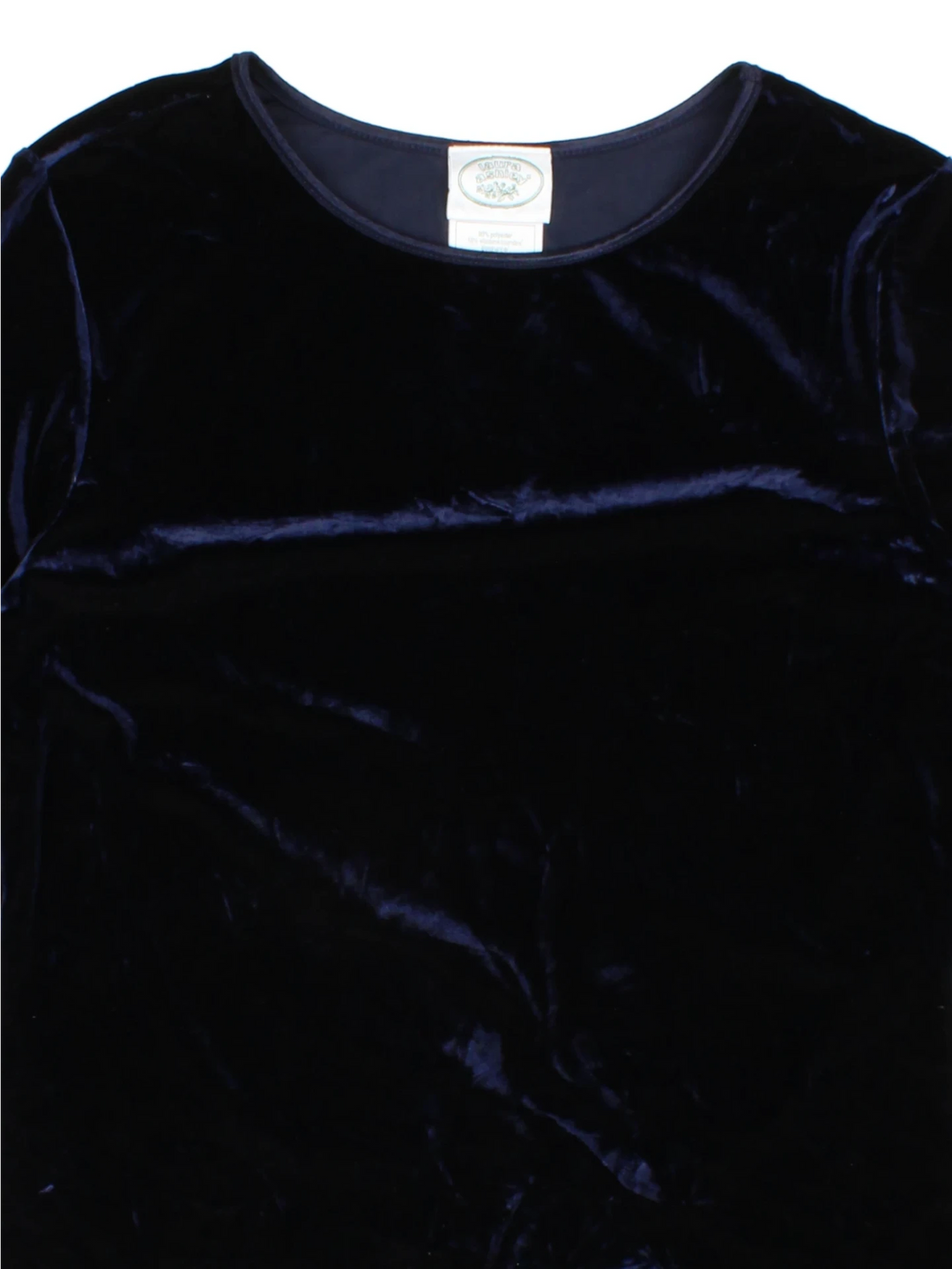 90's Laura Ashely Velvet Top (Size S)