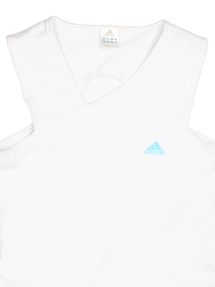Y2K Adidas Top (Size M) - VintageFolk