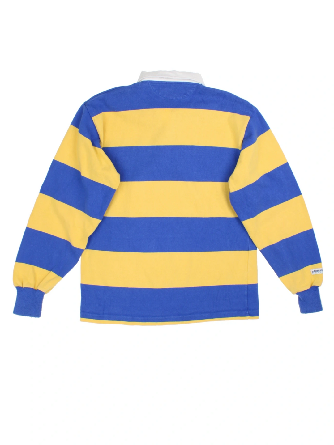 90's Barbarian Stripe Rugby Shirt (Size S)